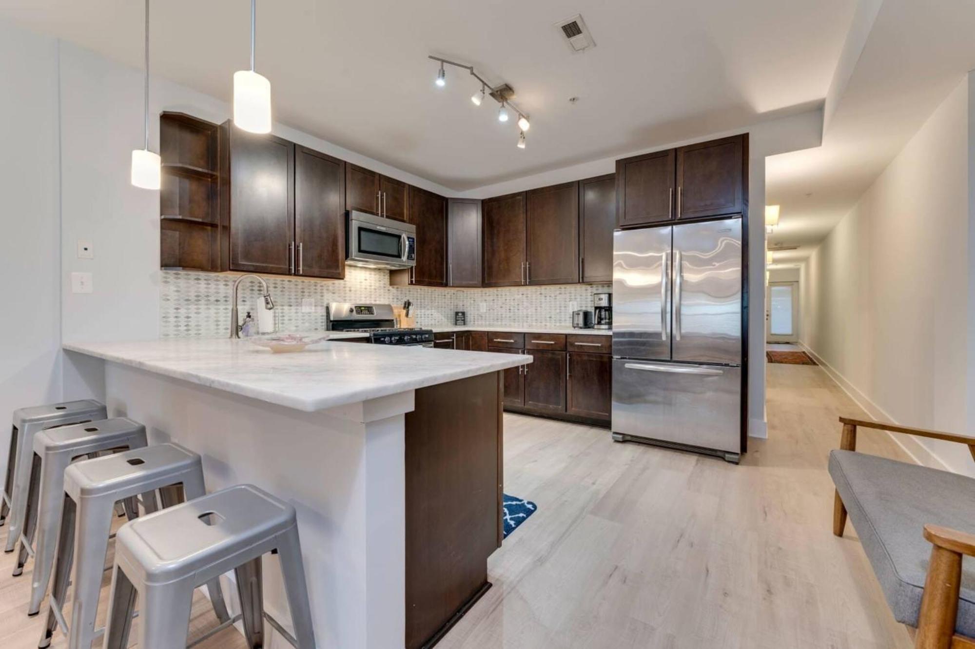 Апартаменты Luxe 2Bd2Ba Townhouse In Hip Area - Near Metro Вашингтон Экстерьер фото